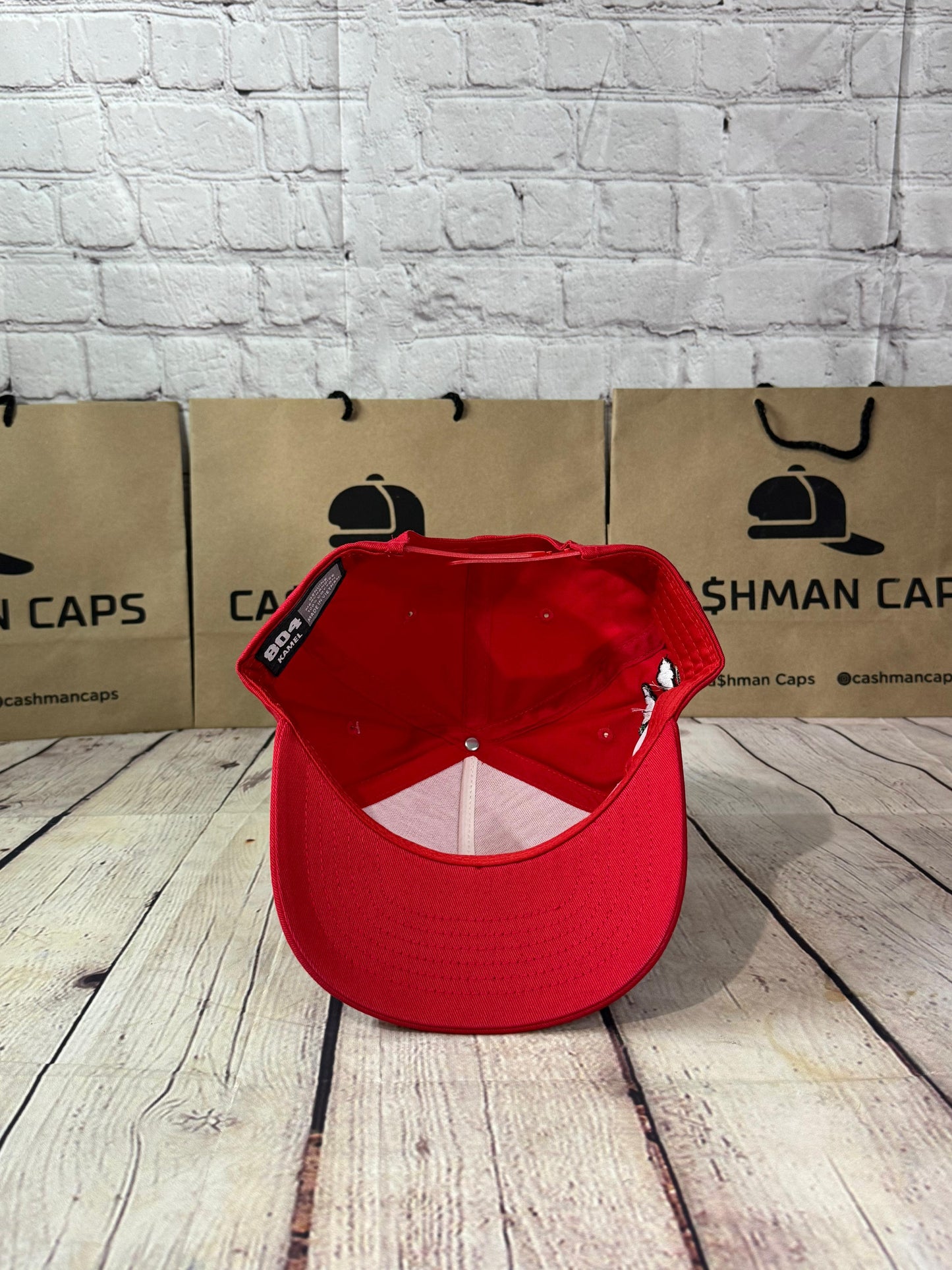Gorra LA volteada Roja