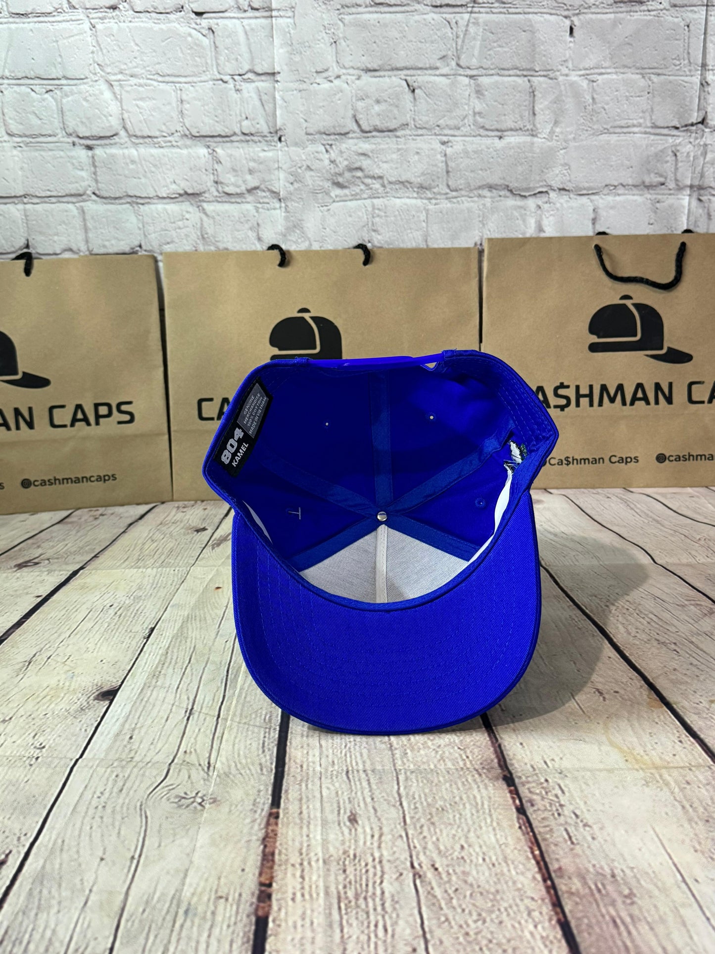 Gorra LA volteada Azul