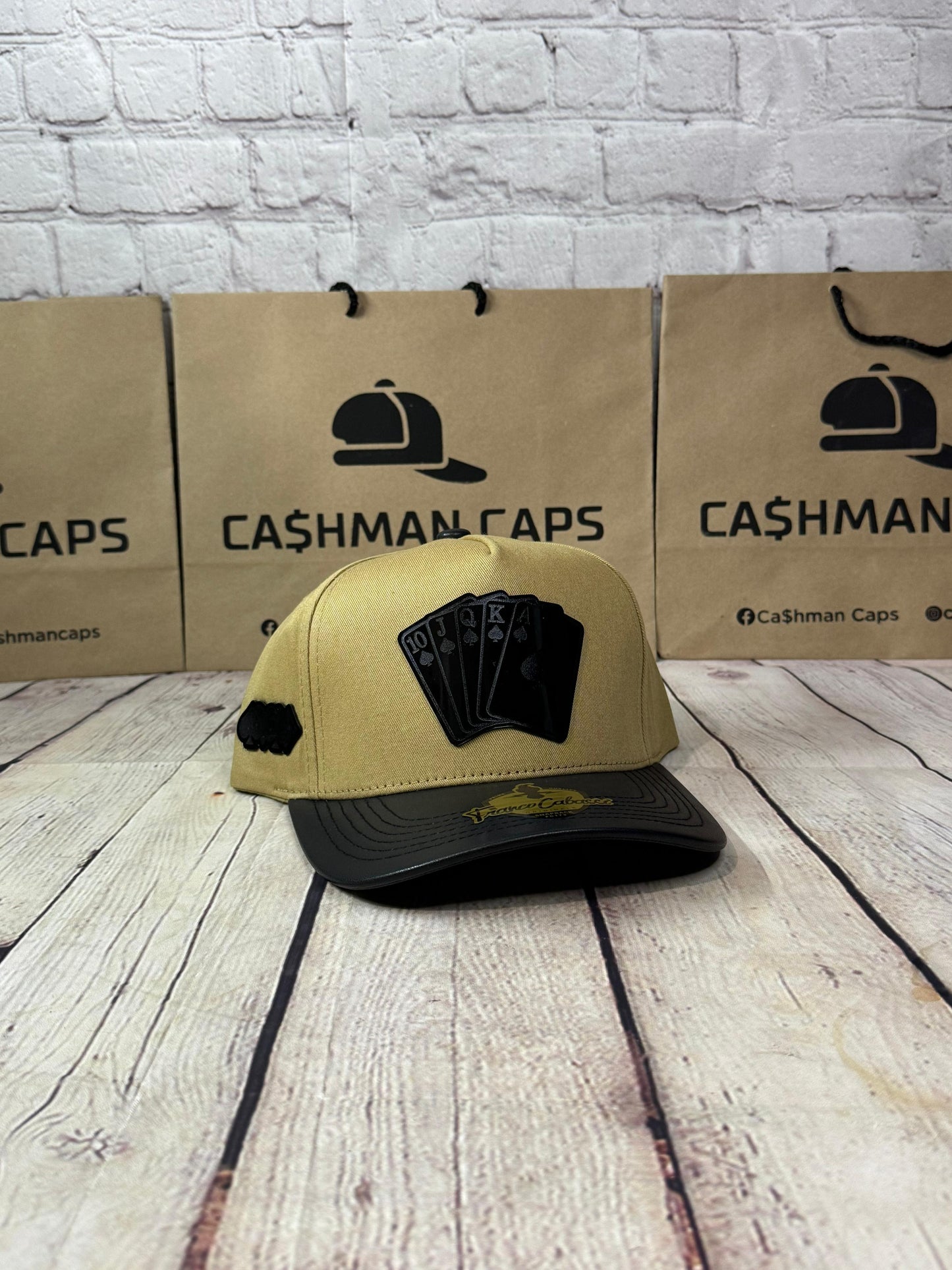 Gorra Baraja Negra/Cafe