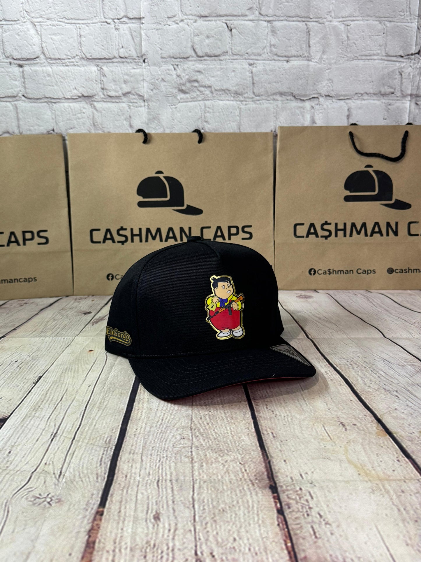 Gorra El Gordo Placa